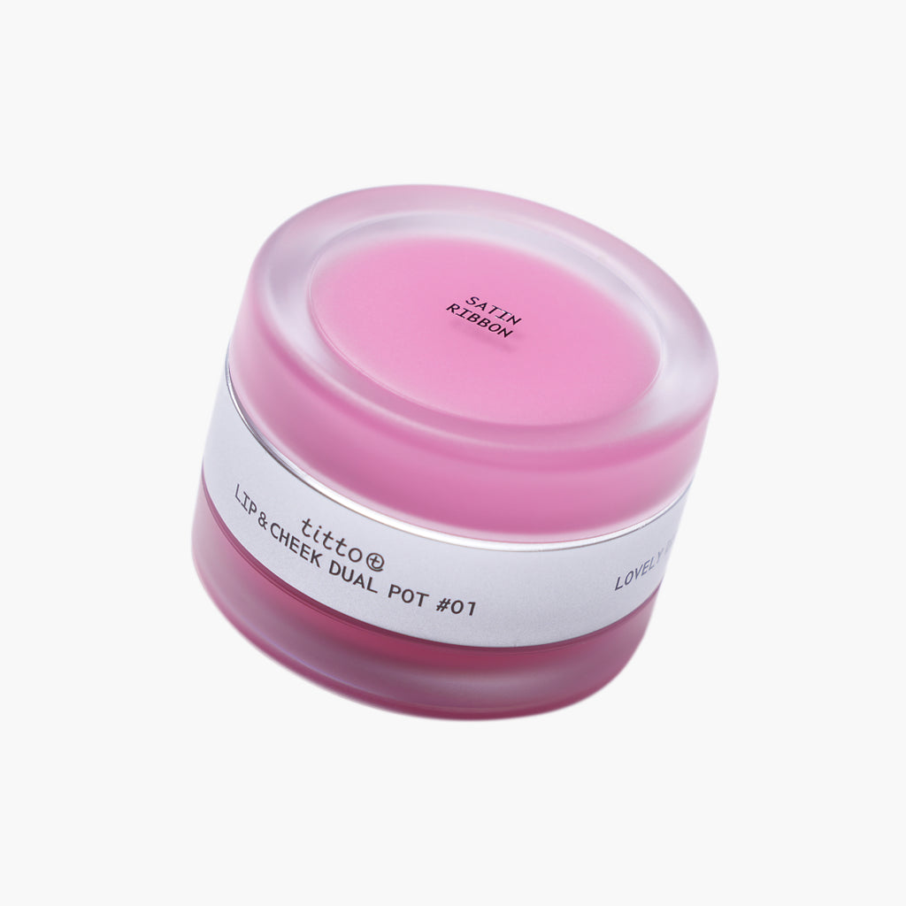 #01 Satin Ribbon + Pink on Top